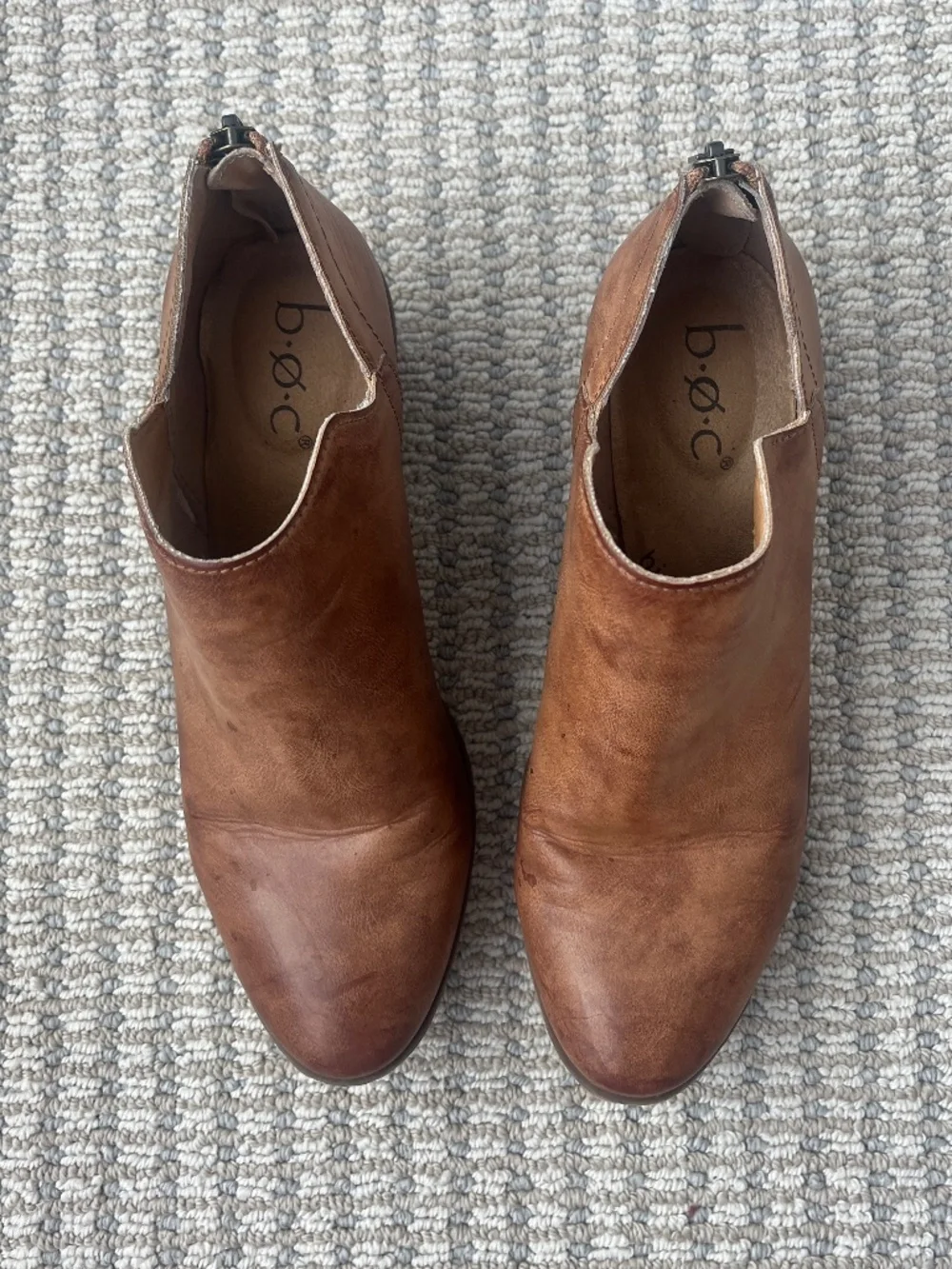 b.o.c. Born Concept Celosia Ankle Booties Size 7